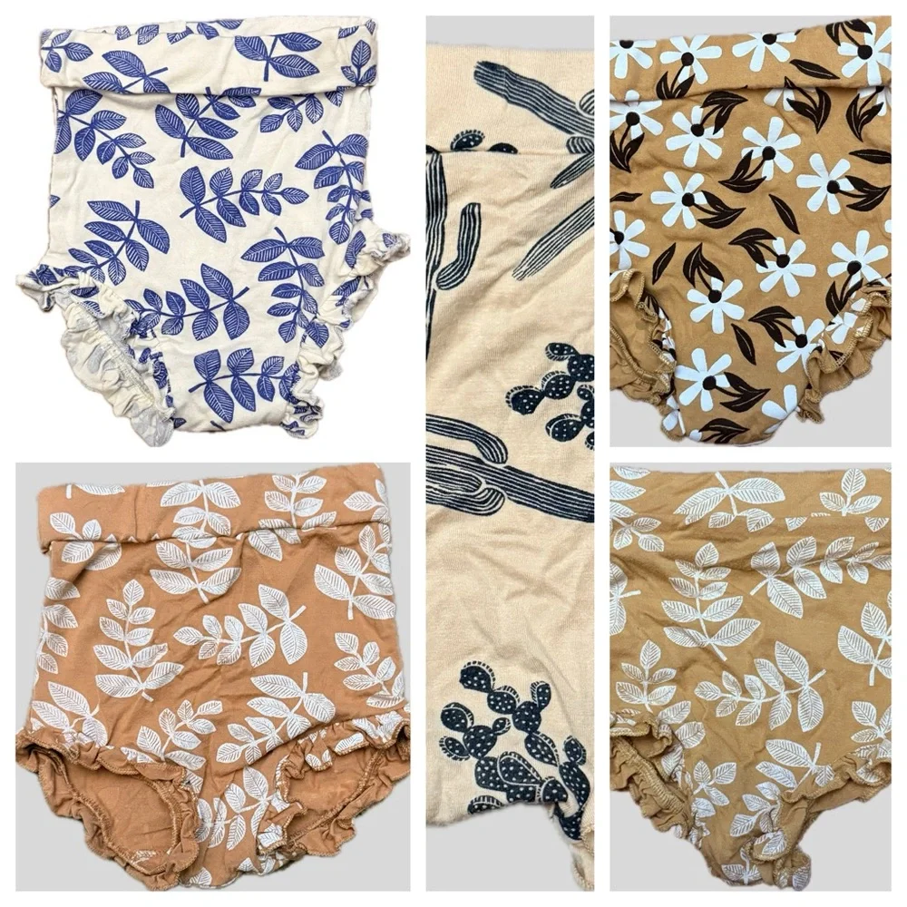 (5) Spearmint Love Diaper Covers